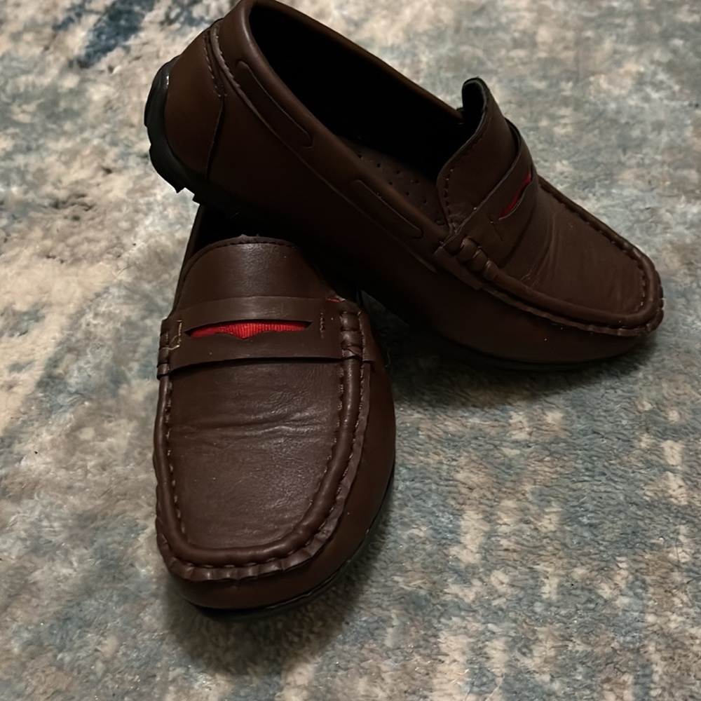 Boys loafers size 3